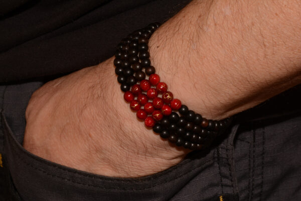 The brown red peas