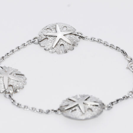 Galesis open silver bracelet