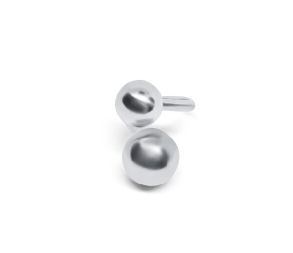 The silver beads