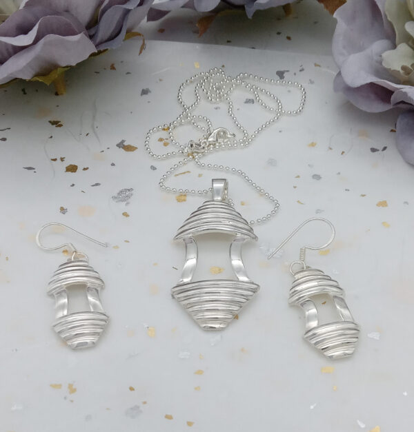 Princess-sterling silver set